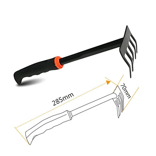 Rastrillo de mano mini para jardín Healeved miniatura 6