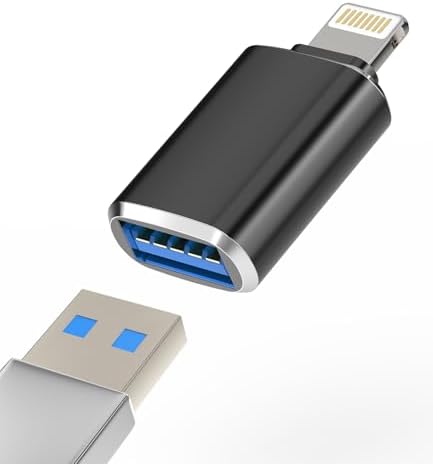 Lightning USB アダプタアップルOTG 3.0変換ライトニングオスにUSB-Aメスカメラアダプター対応Apple MFI認証接続あだぷたーアイフォン繋ぐデータ移行バックアップコンバーター対応iPhone 14plus 14pro 14 Promax 13pro 13pro Max 13 Mini 12pro 12 Promax Xsmax 7 8 プラス 対応IPad Air Pro