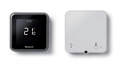 Honeywell Home Y6R910WF6042 Termostato programable Inteligente WiFi T6, Montaje en Pared, Negro