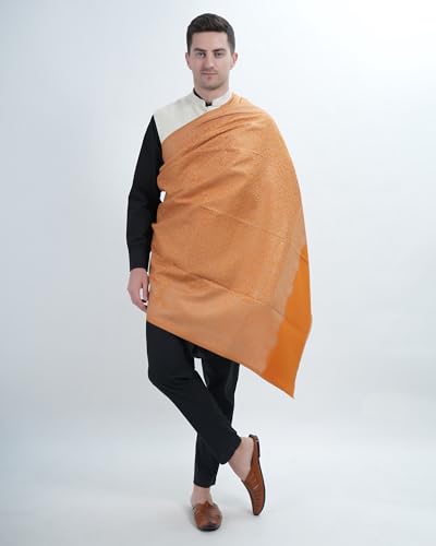 Image of Men's Kashmiri Wool Jamawar Shawl