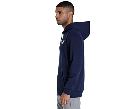 Image of PUMA Mens Essentials No. 1 Logo Hoodie Casual Outerwear Casual - Black