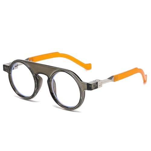Lunettes de soleil rondes contre l'éblouissement avec verres dégradés UV400 punk