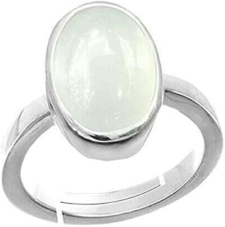 Khushbu Gems 9.25 carat Natural Moon stone Lab Certified Loose Gemstone Ring for Women and Men Price In India