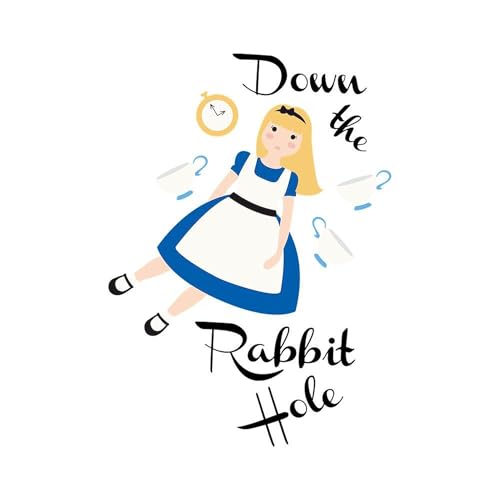 Taza de cerámica 11 oz Down The Rabbit Hole miniatura 3