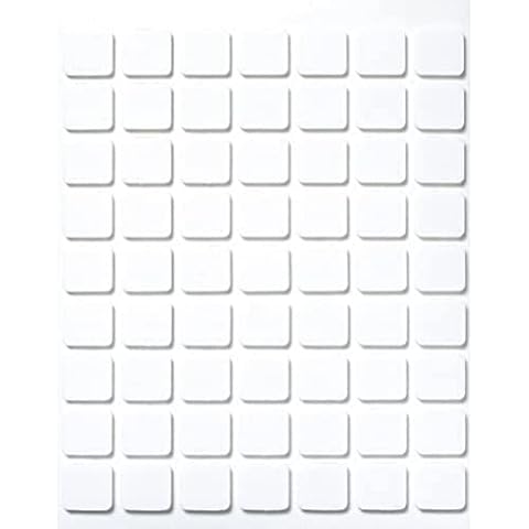 Rayher Hobby 3387300 3D-Klebeplättchen, 11 x 12 x 2 mm Cover