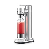 Breville BCA800BSS InFizz Fusion Sparkling Water and Beverage Carbonator, CO2 Canister Not Included, Brushed Stainless Steel
