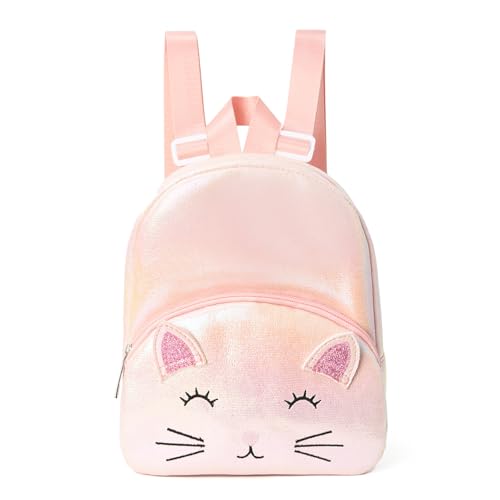 FOSDICK Sac Personnalisable Enfant, Rose Sac À Dos Enfant Bébé, Sac A Dos Maternelle Fille avec Bandoulière Réglable Sacs à Dos Pour Enfant Personnalisé...