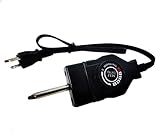 Power Cord Replacement with Thermostat Control for Household Electric Smoker/Grill Heating Element by HR Huare,Adjustable Thermostat Probe Cord, 15A 125V, Not Universal