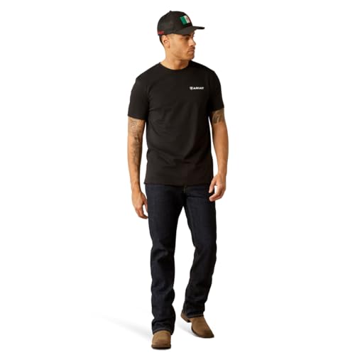 ARIAT Men's Viva Mexico Wood T-Shirt3