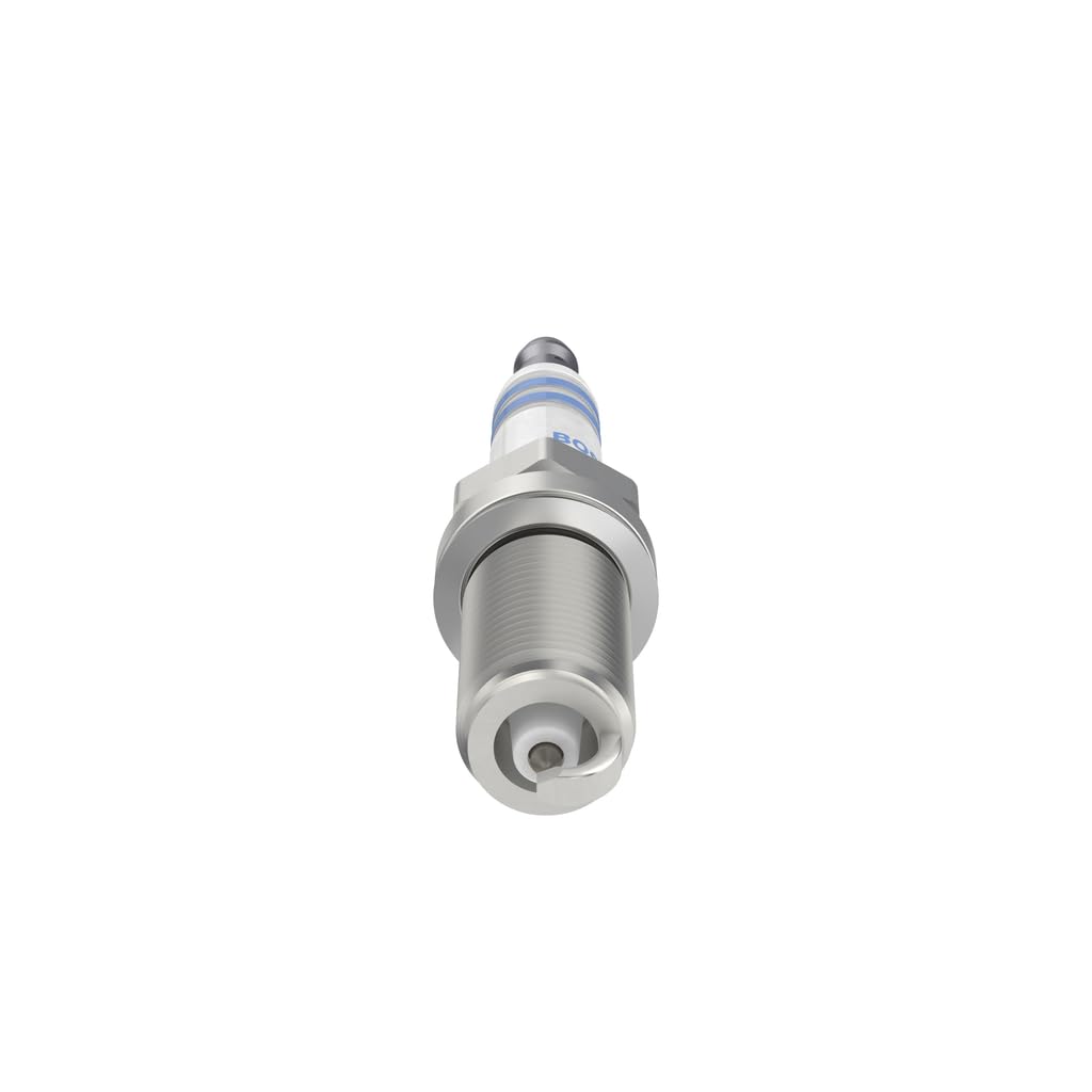 Bosch Doble Iridio 0242236593 - Bujía de Encendido para un Arranque Fiable y una Larga Vida Útil del Motor de Gasolina - con Diseño Resistente (Paquete de 4)
