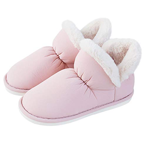 juntop Paquete De Espesamiento Invernal De Park West con Zapatillas De Algodón Cálidas para Hombres Y Mujeres Pareja Padre E Hijo En Casa para Ayudar A Los Zapatos Antideslizantes Antideslizantes-40