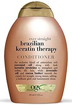 Ever Straight Brazilian Keratin Therapy Conditioner Organix Conditioner Unisex 13 oz (Pack of 7)