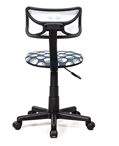 Image of Lucas Star Wars The Mandalorian Grogu aka The Child Adjustable Swivel Mesh Rolling Desk Chair, for Kids, Teens and Adults