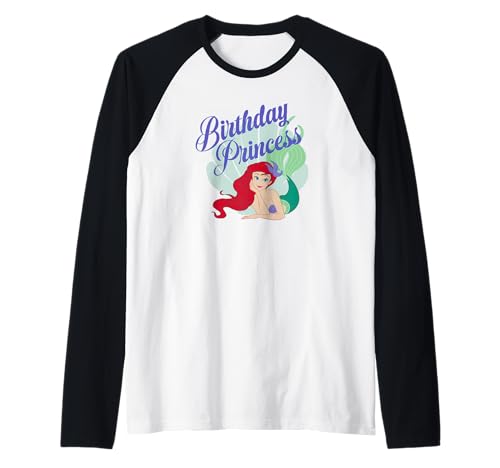 Ariel Disney t-shirt anniversaire pour habiller votre princesse lors de sa fête