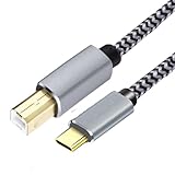 Il est idéal pour connecter un ordinateur portable équipé d'un port USB-C à un scanner, une imprimante, un serveur, un fax, un disque dur, un appareil photo, un piano et d'autres appareils USB-B 2.0