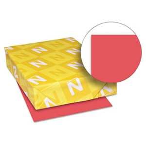 Neenah Paper 22641 Color Paper, 24lb, 8 1/2 x 11, Rocket Red, 500 Sheets