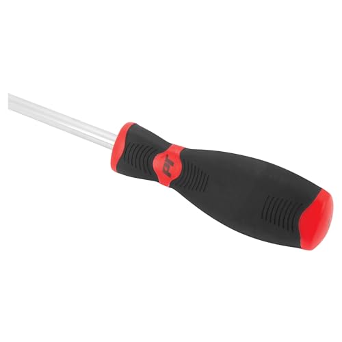 Image of Performance Tool W30983 Black & Red Slotted Screwdriver, 3 /8 inch x 12 inch