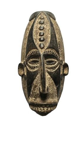 Déco Ethnique Chic : Masque Africain Tribal en Bois pour Habiller un Mur