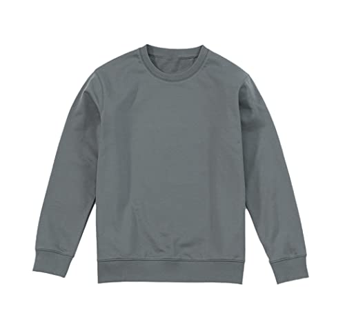 Sweat-shirt à capuche décontracté pour homme en taille L couleur gris fumé