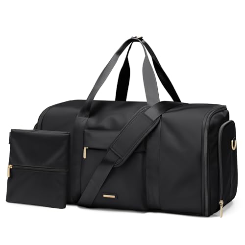 GOLF QUALITY Convertible 2-in-1 Garment Bags for Travel,Women Men Carry On Garment Duffle Bag With Shoe...