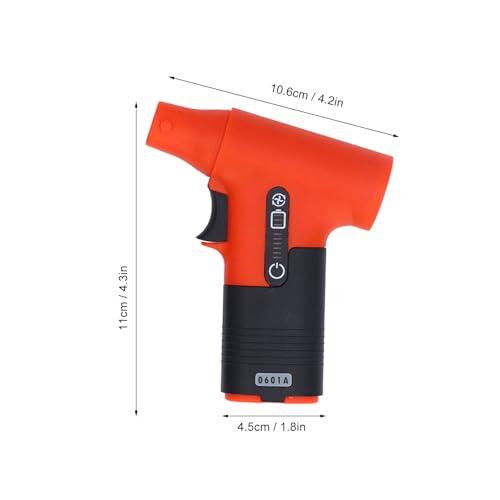 Soplador turbo de mano para acampar y viajes con batería recargable de 6000 mAh 6