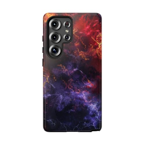Coque rigide Samsung S25 Ultra rouge brillante anti-rayures