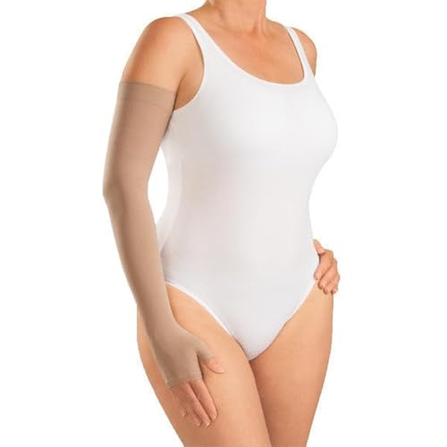 Image of mediven Harmony Lymphedema Combination Compression Arm Sleeve and Gauntlet with Silicone Band 30-40 mmHg