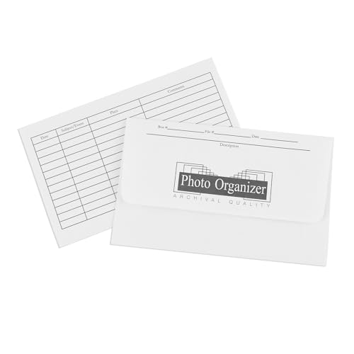 Lineco, Photo File Envelopes 4X6 Inch, Acid-Free...