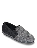 Elastic Gusset for Easy Slip-On Wear: No need for straps or laces—these slippers stretch for easy foot entry and a secure fit. Extra Wide Fit for Maximum Comfort: Designed for broad feet, these slippers prevent tightness and discomfort, making them i...