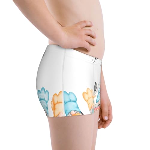 Boys' Cotton Boxer Brief Soft Underwear-Little Chef Gnome2