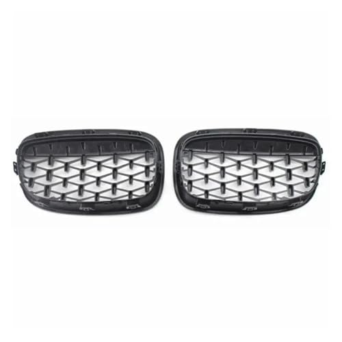 フロントバンパーグリルマスク 用 B&MW 1シリーズ F20 F21 114i 116i 118i 120i 125 2011-2014 ダイヤモンドスタイル フロントバンパーグリルデコレーション 自動車用 BHGHZKPKNL(Diamonds-Chr
