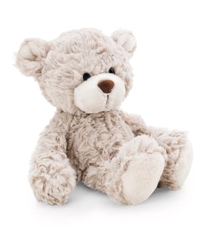 NICI Kuscheltier Bär Finni 20cm - beige - Weiches Plüschtier – niedliches Stofftier zum Kuscheln & Spielen – tolle Geschenkidee für Kinder & Erwachsene | 62308