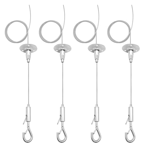 4 Pack Ceiling Sign Hanger Wire Kit