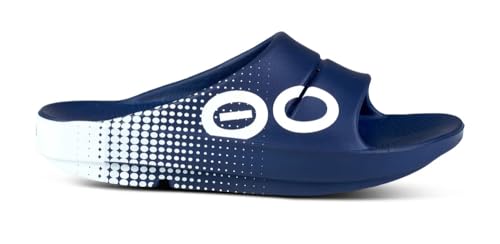 Image of Men's OOahh Slide Sandal - Navy