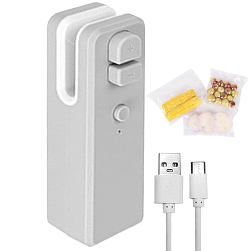 Máquina selladora de alimentos - Máquina 2 en 1 con cortador de bolsas | Selladores de alimentos, accesorio de cocina para carne, conservación de frescura seca y húmeda