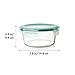 OXO Good Grips 7 Cup Smart Seal Glass Round Airtight Food Storage Container