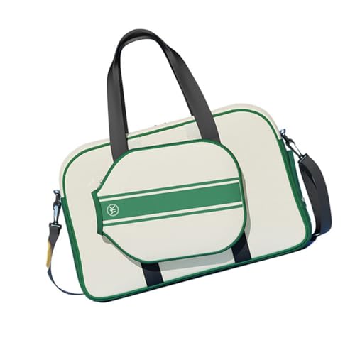 Uqezagpa Pickleballs - Bolsa de deporte grande con compartimentos para zapatos, para palas y accesorios, para mujeres y hombres, pickleballs para mujeres y hombres