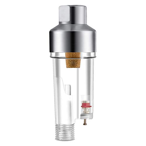 Sagud Airbrush In-Line Mini Luftfilter Luftbürste Wasser Moisture Oil Trap Separator Kit, Anschluss an Airbrushes und Schläuche mit 1/8' Gewinden direkt…