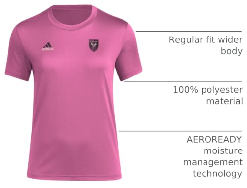 Image of adidas Women's MLS Team Pre-Game Short Sleeve T-Shirt