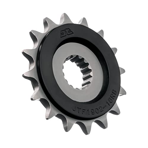 Pignon avec caoutchoucs anti-bruit 1902 de 16 t de rechange pour transmission par chaîne