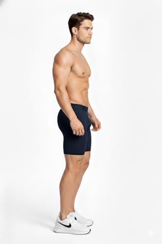 Image of Diamond Fashion Men Gym Compression Shorts Breathable Fitness Training Sports Shorts, Men Activewear Gym Wear Cycling Bodybuilding Shorts