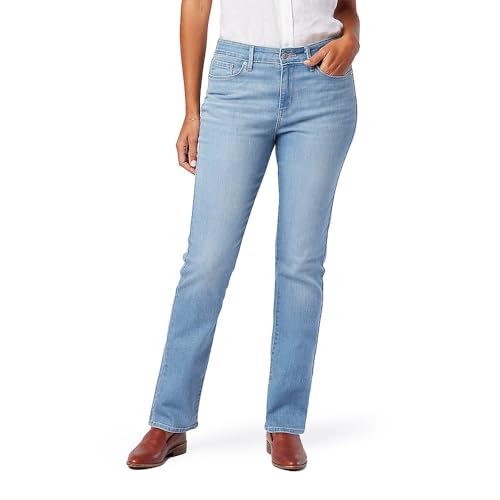 Levi Strauss Signature Gold Women's Modern Straight Jeans Mid-Ris...