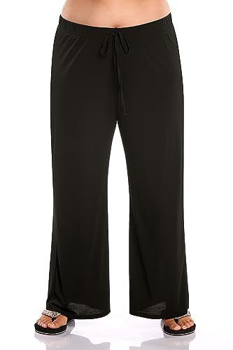 Always For Me Plus Size Tie Front Cover Up Pant