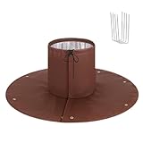 lisutupode ヤシの木の根プロテクター | 寒冷地霜ヤシの木の根保護バッグ、ガーデニングアクセサリー 造園家 庭師 冬 私道 芝生 パティオ 歩道 公園