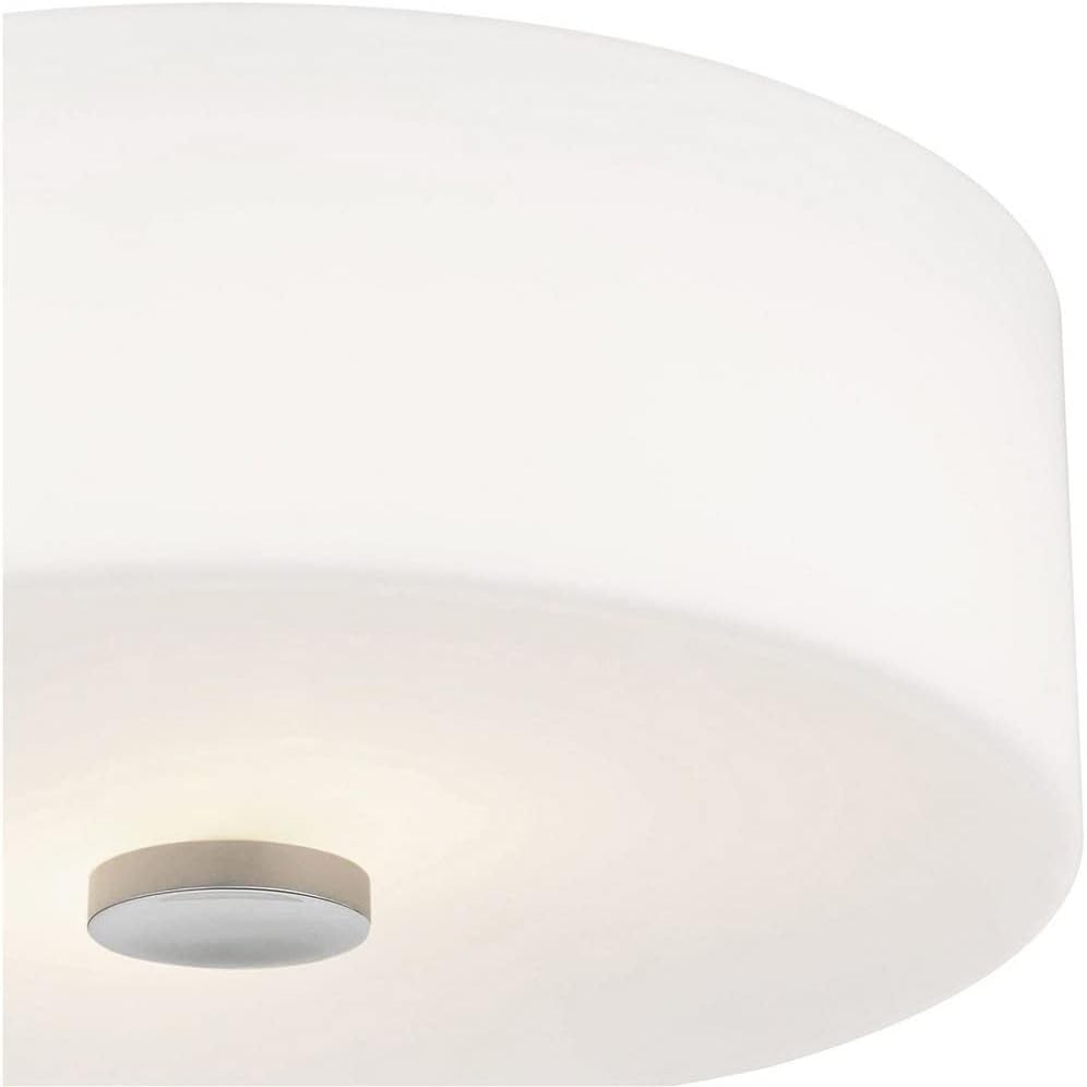 Mitzi H146502-PN Sophie - 2 Light Flush Mount 4.5 inches Tall and 11.75 inches Wide - Polished Nickel