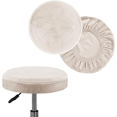 Turquoize Round Bar Stool Covers Cover