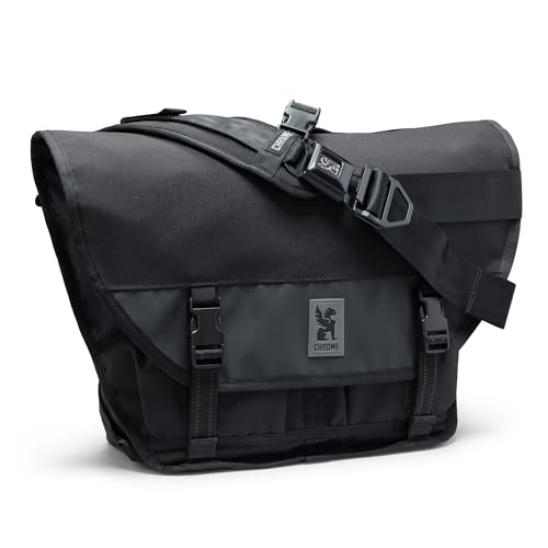 Chrome Industries Citizen Messenger Bag für Damen und Herren – leichte Umhängetasche mit austauschbarer Schnalle, hält die meisten 15-Zoll-Laptops – ideal für Arbeit, Reisen, Schule, Flugzeug