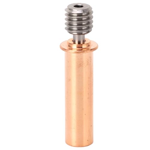 Bi Metal Throat, Bimetal Heatbreak Throat Cr6 Hot End Hotend for Alloy Plated Resistant Breathing Red Intubation Thermal