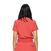 Monarch Uniforms Womens Scrub Top One Pocket Tuck In Scrub Top for Women (CORAL) M #2