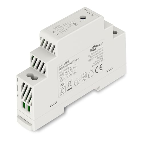 Goobay 59573 Hutschienen-Netzteil 12V 15W